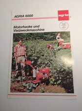 Agria 6000 motorhacke gebraucht kaufen  Hamburg