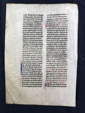Handschrift einer bibel gebraucht kaufen  Langenargen