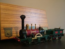 Locomotiva vapore bayard usato  Brescia