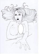 Dessin féminin d'occasion  Thenon