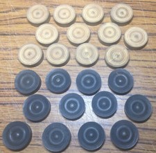 Vintage draughts counters for sale  LETCHWORTH GARDEN CITY