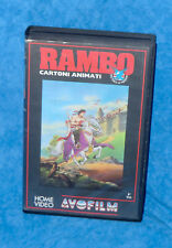 Rambo cartoon vhs usato  Sinalunga