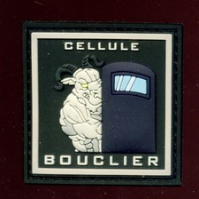 Gendarmerie cellule bouclier d'occasion  Saint-Etienne-de-Tulmont