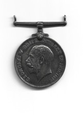 Silver ww1 war for sale  PLYMOUTH