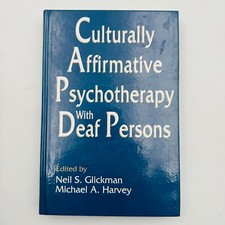 Culturally Affirmative Psychotherapy with Deaf Persons by Michael A. Harvey HC comprar usado  Enviando para Brazil
