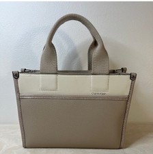 Bolsa de alça superior CALVIN KLEIN colorida bloqueada com alça de substituição comprar usado  Enviando para Brazil