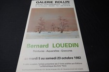 Bernard louedin affiche d'occasion  France