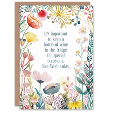 Grußkarte happy flowers gebraucht kaufen  Versand nach Germany