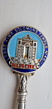 Masonic silver spoon for sale  LYMINGTON