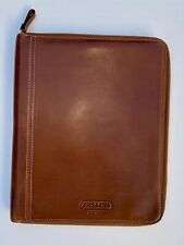 leather portfolio leather organizer for sale  Los Angeles