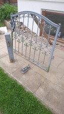 Gartentor metall 129x105 gebraucht kaufen  Untereisesheim