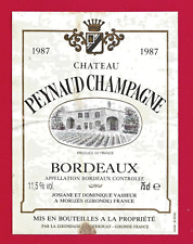 Etiquette bordeaux château d'occasion  Albertville