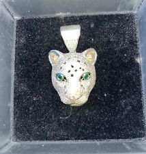 Iced jaguar jewellery for sale  POTTERS BAR