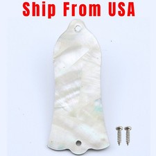 Usado, Capa de haste de treliça de guitarra pérola branca real 2 furos serve para Gibson Les Paul comprar usado Usado, Capa de haste de treliça de guitarra pérola branca real 2 furos serve para Gibson Les Paul comprar usado  Enviando para Brazil