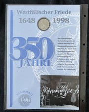 Numisblatt 1998 münze gebraucht kaufen  Wüstenrot