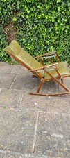 Vintage leather folding for sale  DARTFORD