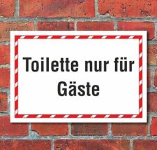 Schild klo toilette gebraucht kaufen  Bad Driburg
