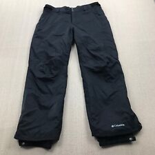 Columbia Esquí Nieve Pantalones Snowboard Hombres Extra Grande Negro Omni Tech Impermeable segunda mano  Embacar hacia Argentina