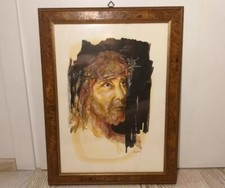 Quadro volto gesù usato  Bologna