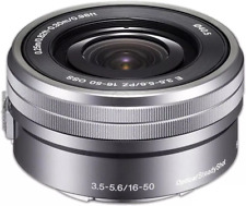 Lente Sony E PZ 16-50mm f/3.5-5.6 OSS para câmeras Sony montagem tipo E prata caixa aberta comprar usado  Enviando para Brazil