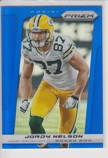 2013 Prizm Blue Refractor Jordy Nelson Packers cartão perfeito - veja digitalização comprar usado  Enviando para Brazil