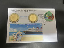 (230) Blueys & Bingo para navegar Disney Cruise 2025 (2 moedas + 1 selo) B comprar usado  Enviando para Brazil