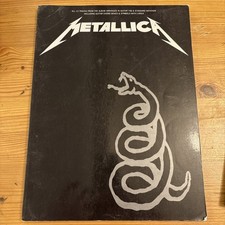 Metallica book guitar for sale  ANDOVER