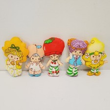 Usado, 5 mini bonecas de morango shortcake tecido de pelúcia costurado à mão manteiga biscoito cereja comprar usado  Enviando para Brazil