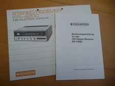 Kenwood 4200 receiver gebraucht kaufen  Karlsfeld
