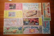 Biglietti lotterie anni usato Biglietti lotterie anni usato  Roma