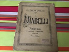Collection litoff diabelli d'occasion  Odos