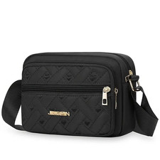 Black stylish quilted for sale  AUCHTERARDER