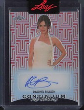 2023 Leaf Pop Century Continuum Red Rachel Bilson autógrafo 24/49 , usado comprar usado  Enviando para Brazil