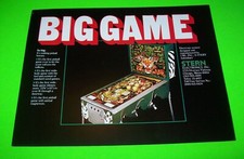 Big game pinball for sale  Collingswood