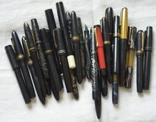 Lot stylos plumes d'occasion  Étrépagny