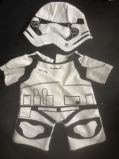 Macacão Build A Bear Workshop Star Wars Storm Trooper com máscara branca comprar usado  Enviando para Brazil
