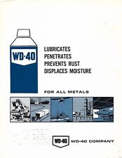 Folleto MRO - WD-40 - Lubricante penetrante pulverizador inhibidor de la corrosión (MR387) segunda mano  Embacar hacia Mexico