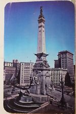 Indiana IN Indianapolis Soldiers Sailors Monument cartão postal antigo vintage vista cartão comprar usado  Enviando para Brazil