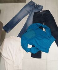 Stock pantaloni jeans usato  Italia