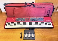 Nord Stage 2 HA88 Teclado de Palco Profissional 88 Teclas Sintetizador de Piano Ponderado comprar usado  Enviando para Brazil