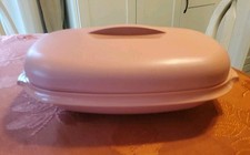 Vintage TUPPERWARE Microondas Arroz Vegetal Vaporizador Dusty Rose 6 Xícaras  comprar usado  Enviando para Brazil