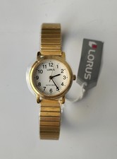 Seiko Lorus Damen Armbanduhr RRS78VX-9 Goldoptik Quarz NOS ungetragen Expansion comprar usado  Enviando para Brazil