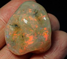 Usado, Amostra de pepita de opala Welo polida africana 51,5 ct faceta esculpida áspera YWP898 comprar usado  Enviando para Brazil