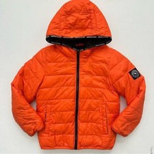 Jaqueta acolchoada Abercrombie infantil laranja tamanho 9/10 comprar usado  Enviando para Brazil