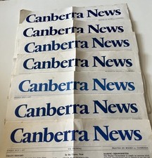 Canberra canberra news for sale  PRESTON