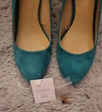 Zara green heels for sale  BIRMINGHAM