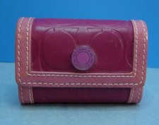 Estojo para lentes de contato Coach couro fúcsia e rosa VVGUC comprar usado Estojo para lentes de contato Coach couro fúcsia e rosa VVGUC comprar usado  Enviando para Brazil