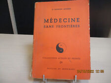 Livre médecine frontières d'occasion  Viuz-en-Sallaz