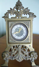 Brass desk clock for sale  BROADSTAIRS