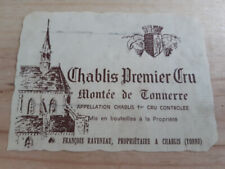 Wine label chablis d'occasion  Expédié en Belgium